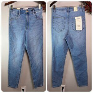 Rolla's Australia Womens East Coast Ankle High Rise Skinny Jean Sz 30 Ocean Blue